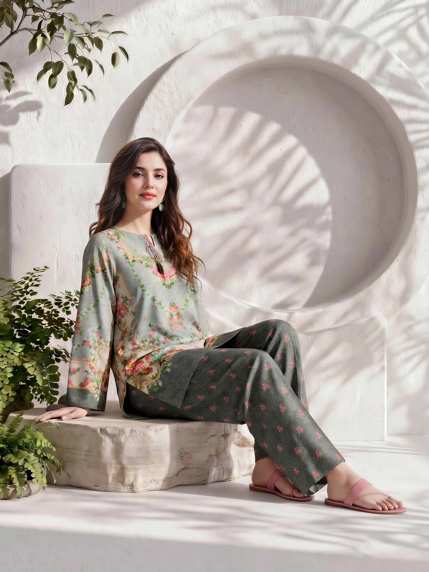 Lawn Co-ord Set