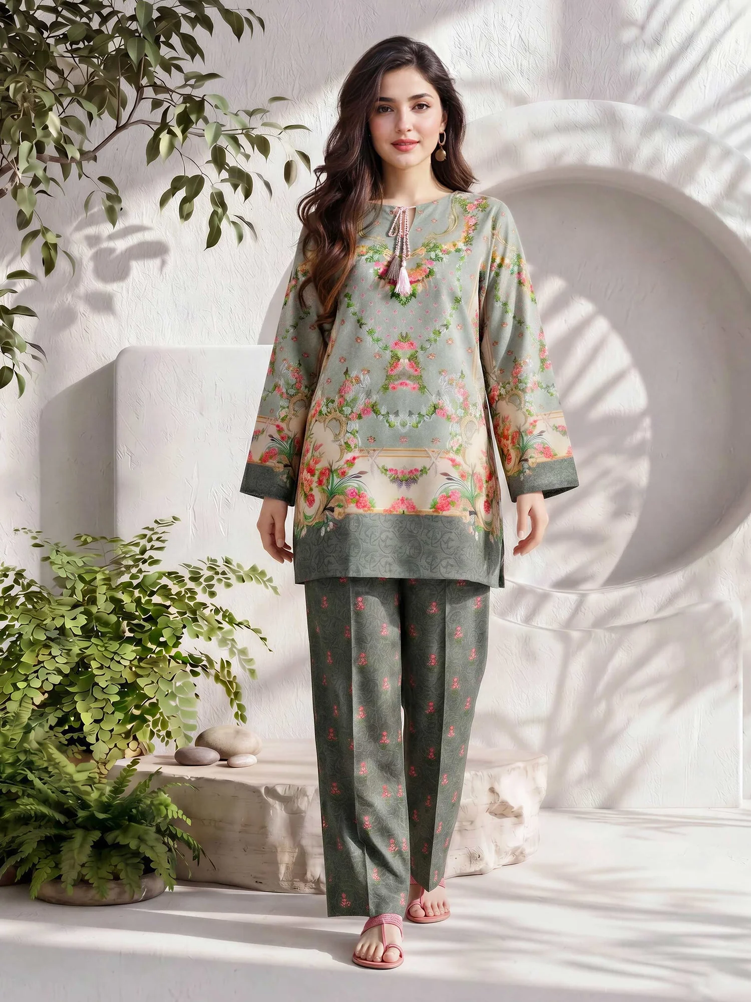 Lawn Co-ord Set - Image 3