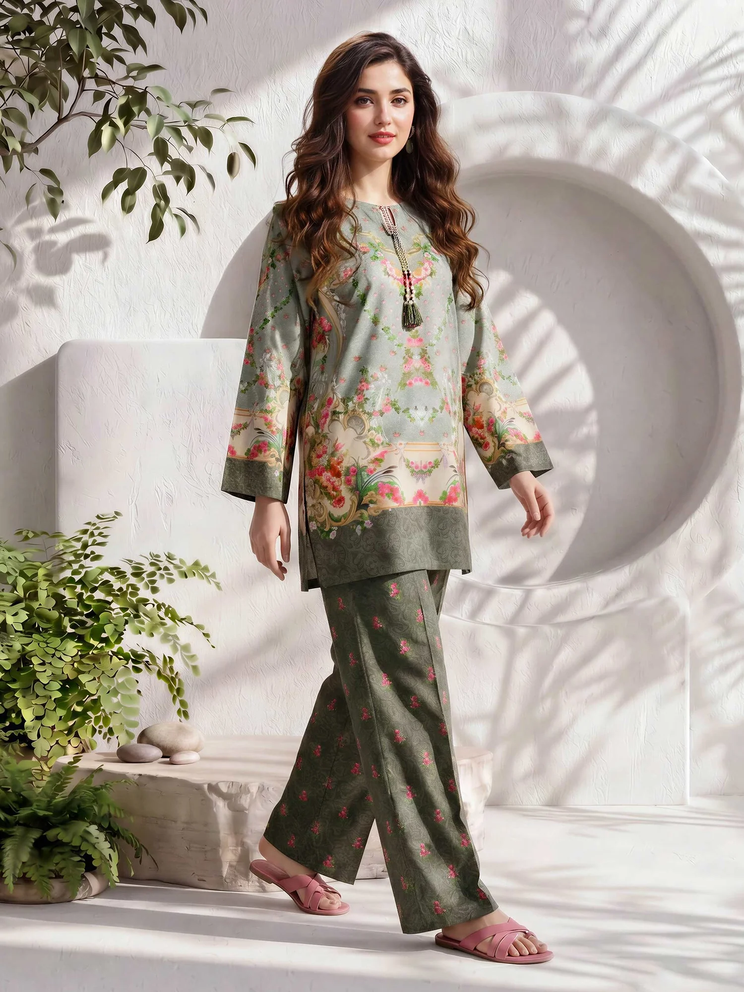 Lawn Co-ord Set