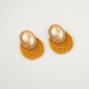 Crystal Rope Earrings