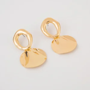 Oval Dangle Earrings