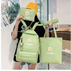 Backpack Set of 5 School Bags for Girls Cute Back to School Bag Kawaii Bag