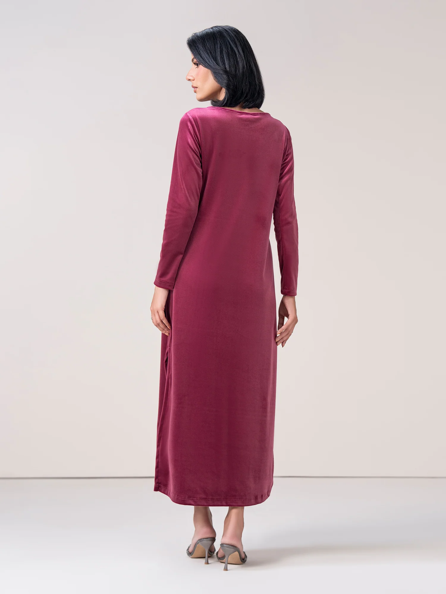Velour Dress - Image 3