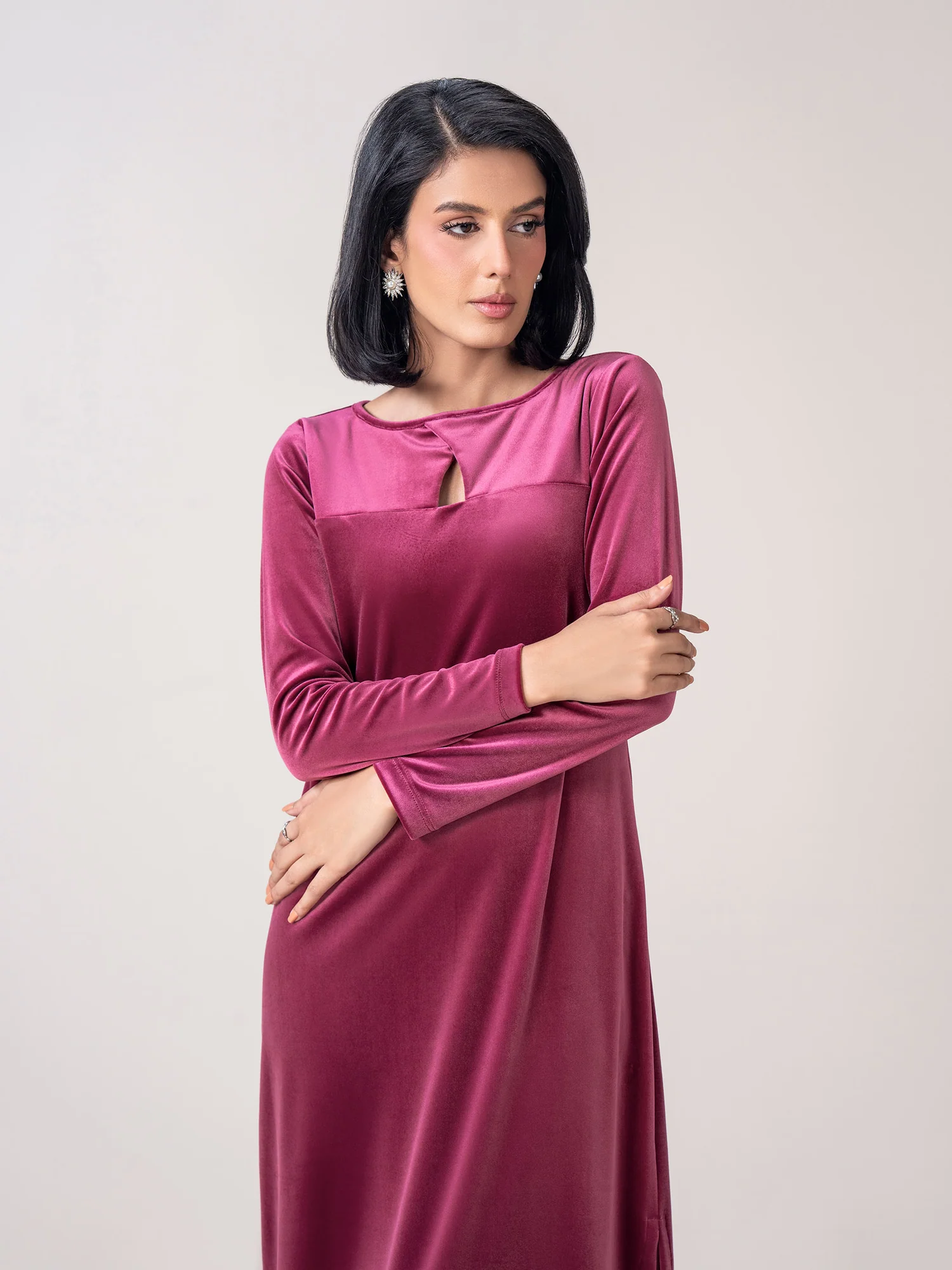Velour Dress - Image 4